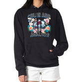 NHL Black Colorado Avalanche G-III 4Her by Carl Banks Women's Flower Logo Pullover Hoodie