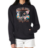 NHL Black Philadelphia Flyers G-III 4Her by Carl Banks Women's Flower Logo Pullover Hoodie