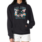 NHL Black San Jose Sharks G-III 4Her by Carl Banks Women's Flower Logo Pullover Hoodie
