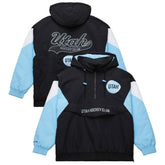 NHL Black Utah Hockey Club Mitchell & Ness Retro Anorak Half-Zip Jacket