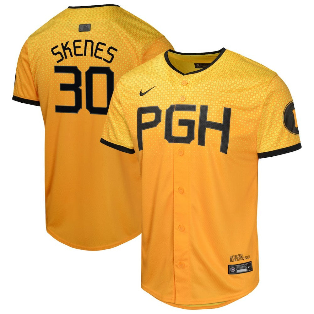 MLB Paul Skenes Pittsburgh Pirates Nike Youth City Connect Limited Jersey