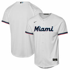 MLB Miami Marlins Nike Youth Home Replica Jersey