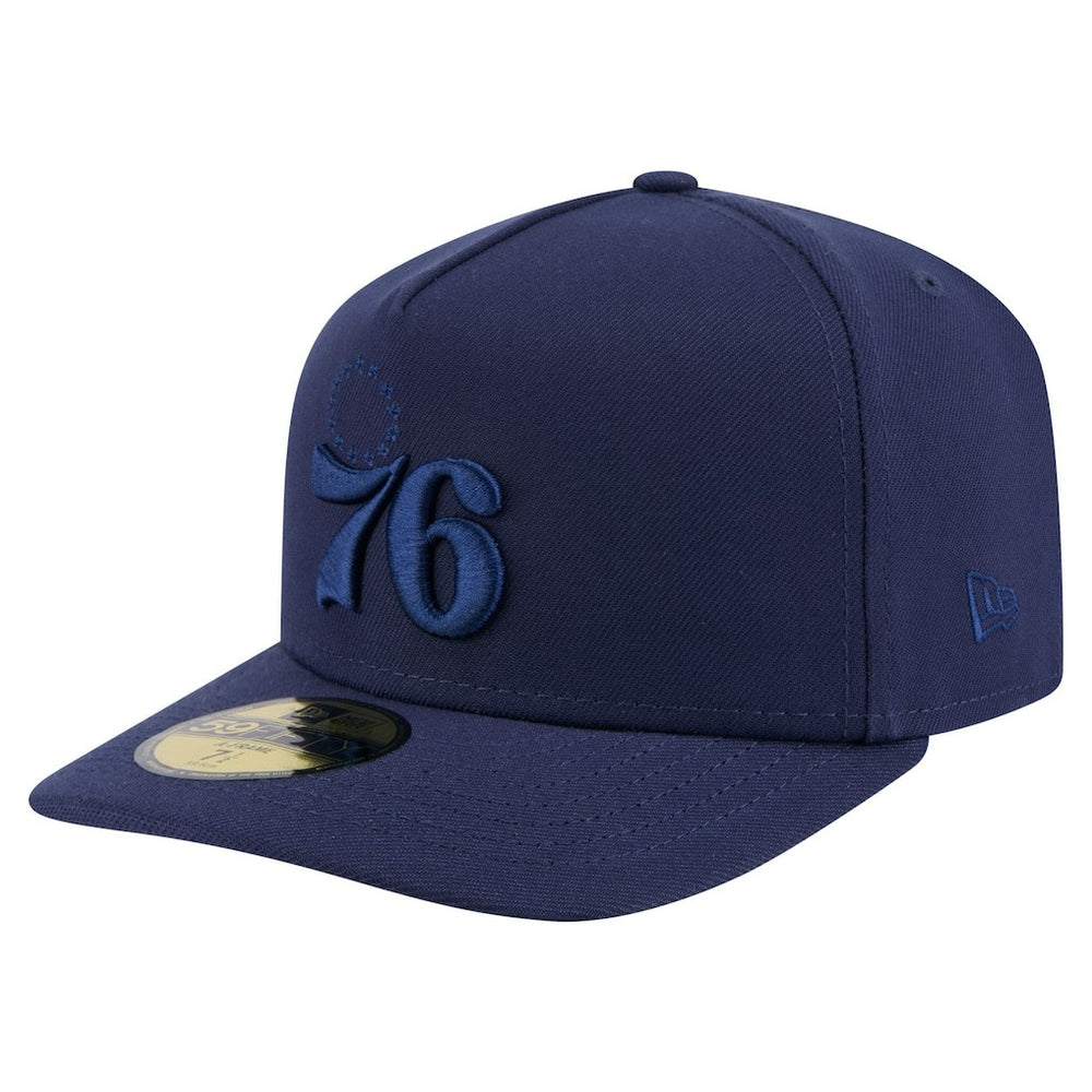 NBA Philadelphia 76ers Colorpack A-Frame Pinch Front 59FIFTY Fitted Hat