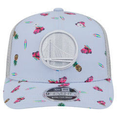 NBA Golden State Warriors Adventure Aloha Pattern 9SEVENTY Stretch-Snap Hat sale