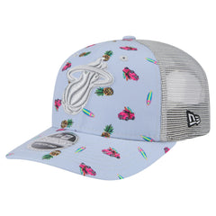 NBA Miami Heat Adventure Aloha Pattern 9SEVENTY Stretch-Snap Hat