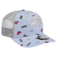 NBA New York Knicks Adventure Aloha Pattern 9SEVENTY Stretch-Snap Hat