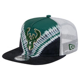 NBA Milwaukee Bucks Throwback Dye Golfer Snapback Hat