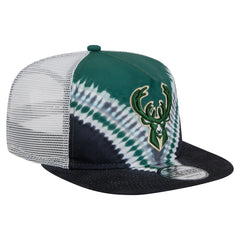 NBA Milwaukee Bucks Throwback Dye Golfer Snapback Hat