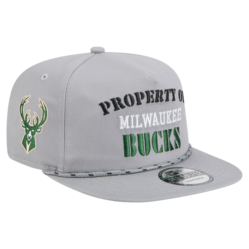 NBA Milwaukee Bucks Throwback Property Of Golfer Snapback Hat