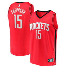 NBA Reed Sheppard Houston Rockets Youth 2024 NBA Draft Fast Break Player Jersey