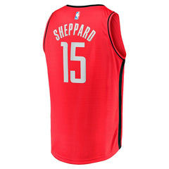 NBA Reed Sheppard Houston Rockets Youth 2024 NBA Draft Fast Break Player Jersey