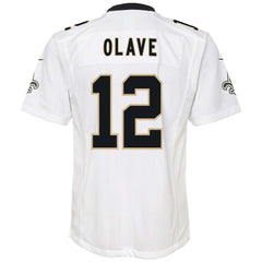 Chris Olave Youth Game Jersey - New Orleans Saints