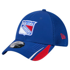 NHL Blue New York Rangers New Era Linear Featherweight 39THIRTY Flex Hat