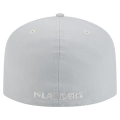 NHL Gray New York Islanders New Era Color Pack A-Frame 59FIFTY Fitted Hat