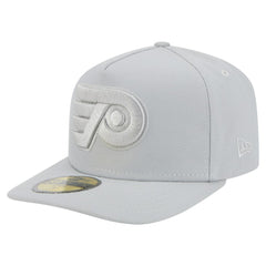 NHL Gray Philadelphia Flyers New Era Color Pack A-Frame 59FIFTY Fitted Hat
