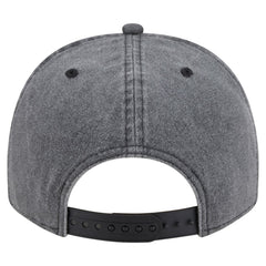 NHL Charcoal Minnesota Wild New Era Throwback Washed A-Frame Pre-Curved 9FIFTY Snapback Hat