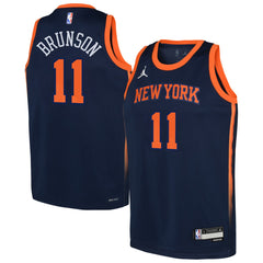 NBA Jalen Brunson New York Knicks Jordan Brand Youth Swingman Jersey