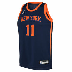 NBA Jalen Brunson New York Knicks Jordan Brand Youth Swingman Jersey