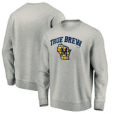 MLB Milwaukee Brewers Heater Pullover Sweatshirt