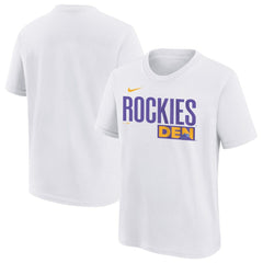 MLB Colorado Rockies Nike Youth 2025 City Connect Wordmark T-Shirt