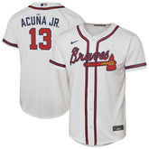 MLB Ronald Acuna Jr. Atlanta Braves Nike Youth Home Replica Player Jersey