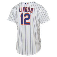 MLB Francisco Lindor New York Mets Nike Youth Home Replica Player Jersey