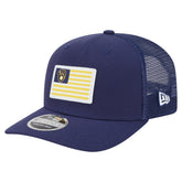 MLB Milwaukee Brewers New Era Flag 9SEVENTY Stretch-Snap Hat