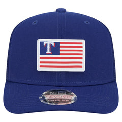 MLB Texas Rangers New Era Flag 9SEVENTY Stretch-Snap Hat