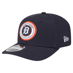 MLB Detroit Tigers New Era Circle Patch 9SEVENTY Stretch-Snap Hat