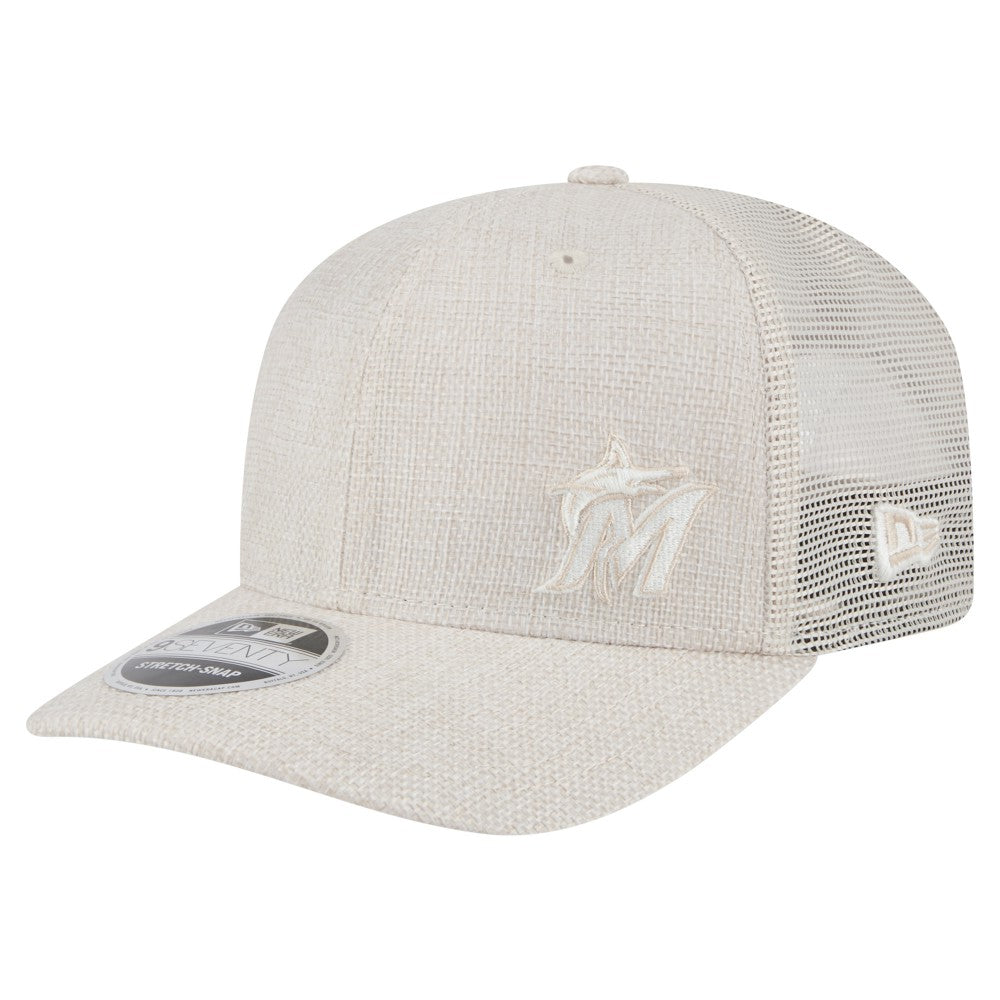 MLB Miami Marlins New Era Flawless 9SEVENTY Stretch-Snap Hat
