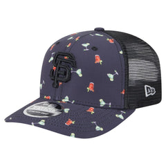 MLB San Francisco Giants New Era Adventure Drinks Pattern 9SEVENTY Stretch-Snap Hat
