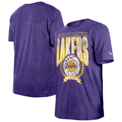 NBA Los Angeles Lakers Throwback Vintage Boxy Mineral Wash T-Shirt