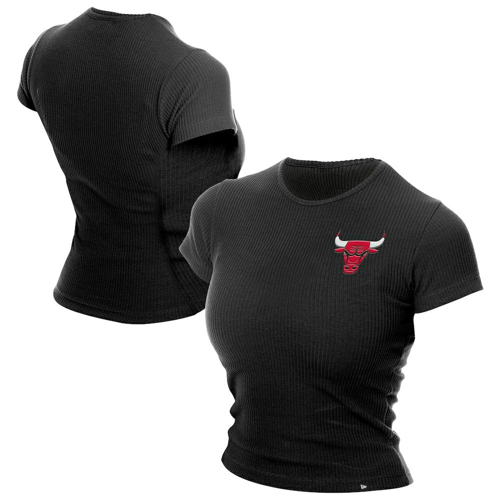 NBA Chicago Bulls Women's Leisure Collection Baby Doll Cropped T-Shirt sale