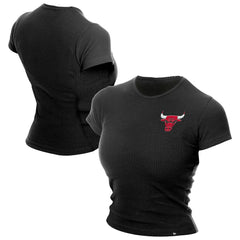 NBA Chicago Bulls Women's Leisure Collection Baby Doll Cropped T-Shirt sale