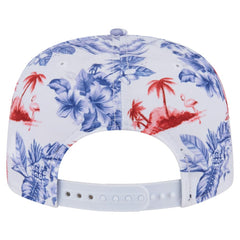 MLB Atlanta Braves New Era Printed Island Golfer Snapback Hat
