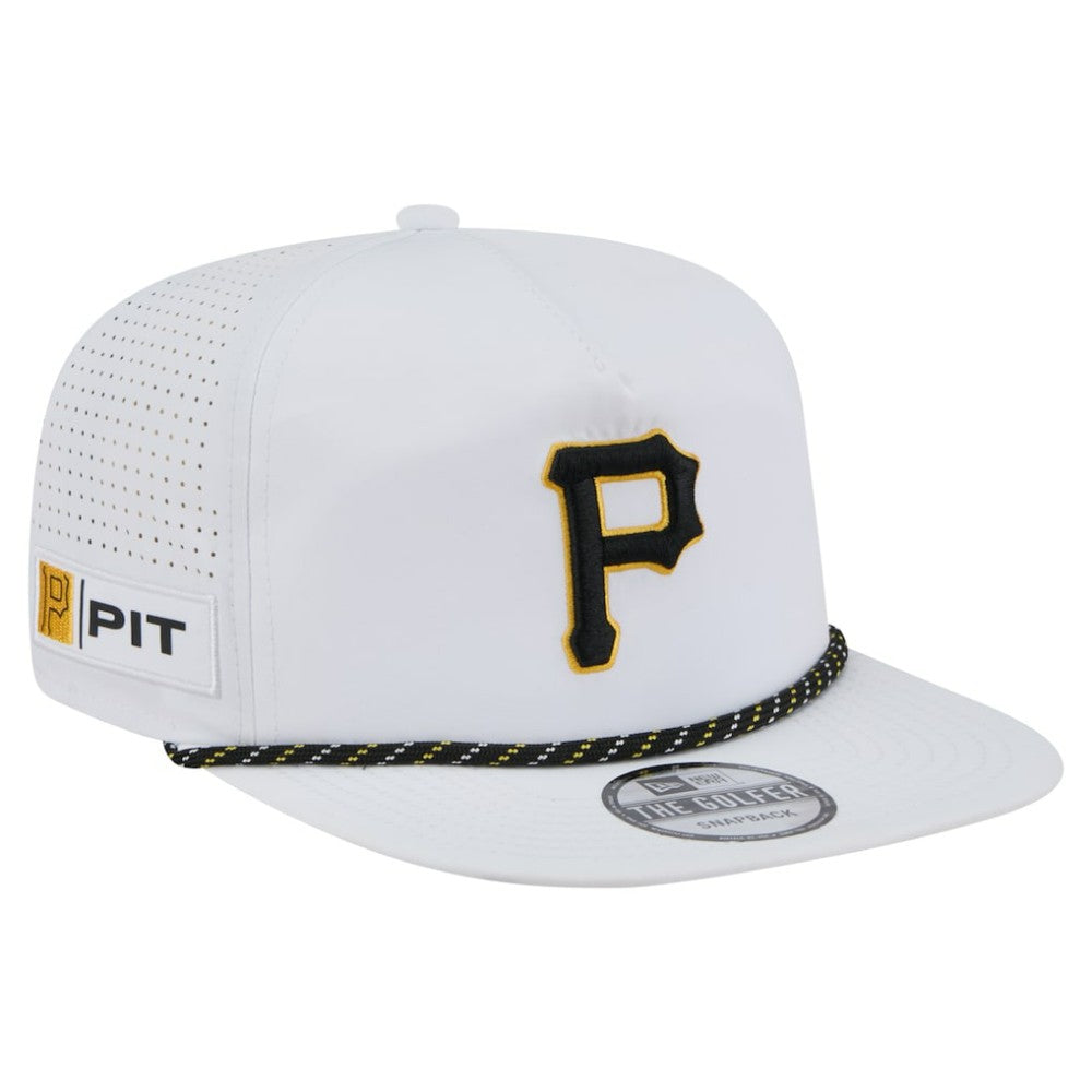 MLB Pittsburgh Pirates New Era Perforated Golfer Snapback Hat