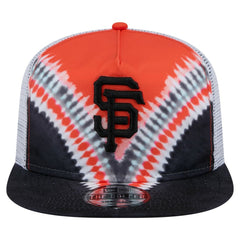 MLB San Francisco Giants New Era Tie-Dye Golfer Trucker Adjustable Hat