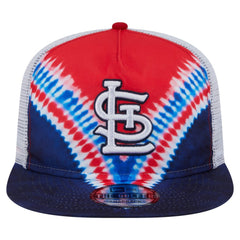 MLB St. Louis Cardinals New Era Tie-Dye Golfer Trucker Adjustable Hat