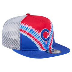 MLB Chicago Cubs New Era Tie-Dye Golfer Trucker Adjustable Hat