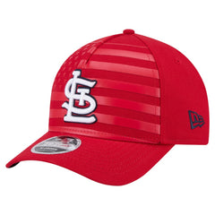 MLB St. Louis Cardinals New Era American Flag 9FORTY M-Crown A-Frame Adjustable Hat