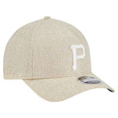 MLB Pittsburgh Pirates New Era Cotton Weave M-Crown A-Frame 9FORTY Adjustable Hat