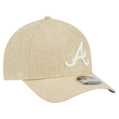 MLB Atlanta Braves New Era Cotton Weave M-Crown A-Frame 9FORTY Adjustable Hat