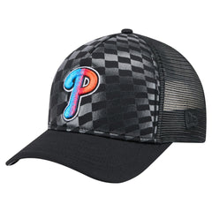 MLB Philadelphia Phillies New Era Gradient 9FORTY A-Frame M-Crown Trucker Adjustable Hat
