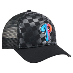 MLB Philadelphia Phillies New Era Gradient 9FORTY A-Frame M-Crown Trucker Adjustable Hat