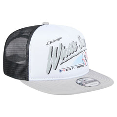 MLB Chicago White Sox New Era Retro Script Trucker 9FIFTY Snapback Hat