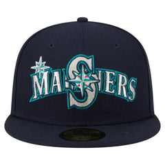 MLB Seattle Mariners New Era Overlap 59FIFTY Fitted Hat