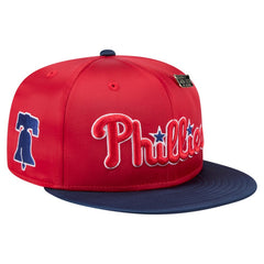MLB Philadelphia Phillies New Era Satin 59FIFTY Fitted Hat