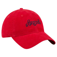 MLB Los Angeles Angels New Era Women's Corduroy 9TWENTY Adjustable Hat