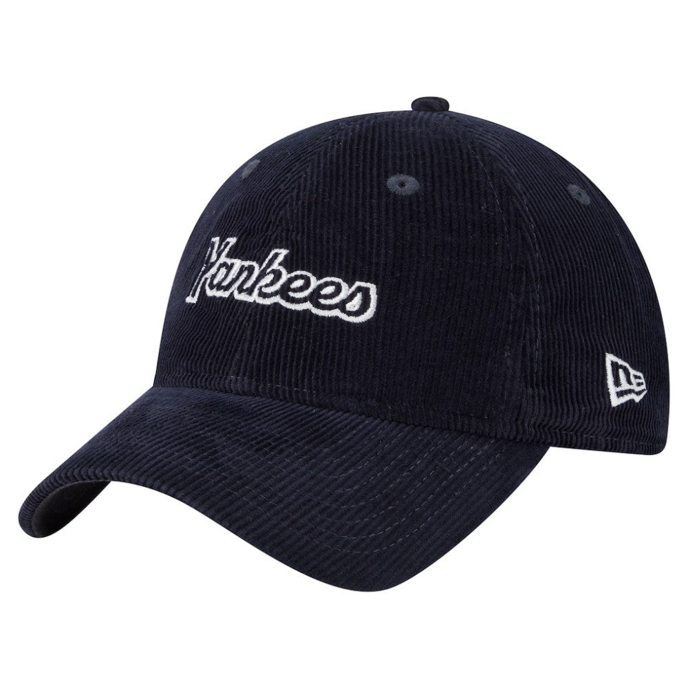 MLB New York Yankees New Era Women's Corduroy 9TWENTY Adjustable Hat