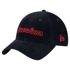 MLB Cleveland Guardians New Era Women's Corduroy 9TWENTY Adjustable Hat